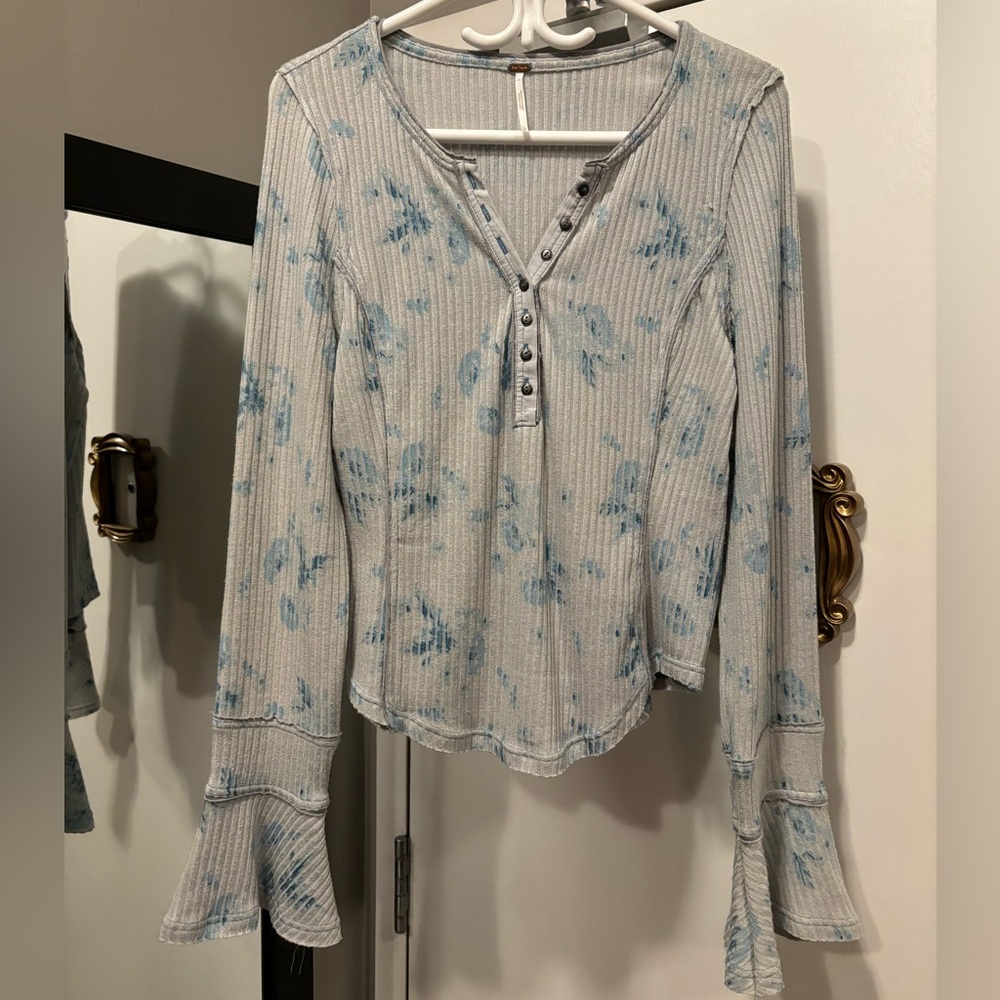 Free People Henley-Style Shirt
